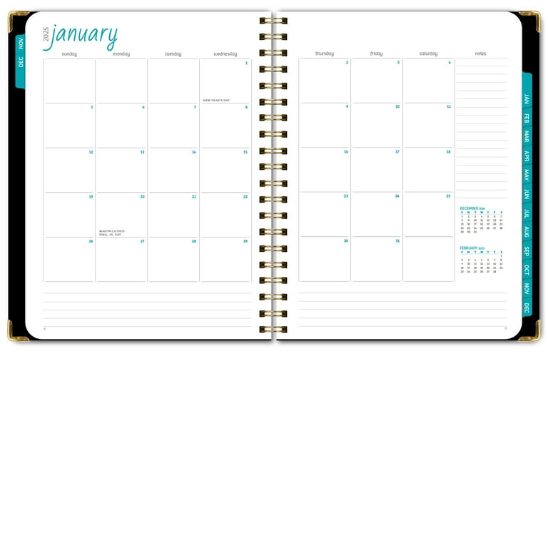 2022 Planner: Cute Boho Rainbow Calendar 2022 Large 8.5