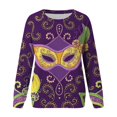 thumbnail image 4 of WEAIXIMIUNG Sweat à Capuche pour Femmes, Décontracté, Col Rond, Sans Capuche, 4 of 4
