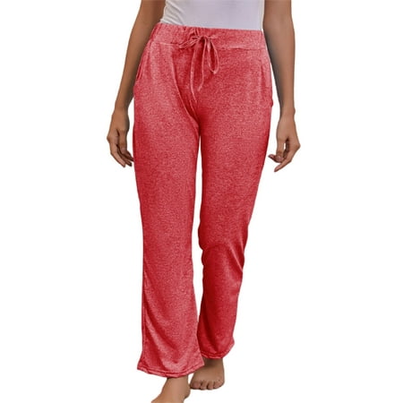 

Niuer Womens Pajama Pants Wide Leg Sleepwear Casual Loose Lounge Pant PJ Bottoms for Home Sleeping