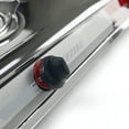 thumbnail image 2 of XtremepowerUS Portable Gas Stove 2 Burner Cooktop, Stainless Steel, Auto Ignition, Regulator Included, 2 of 5