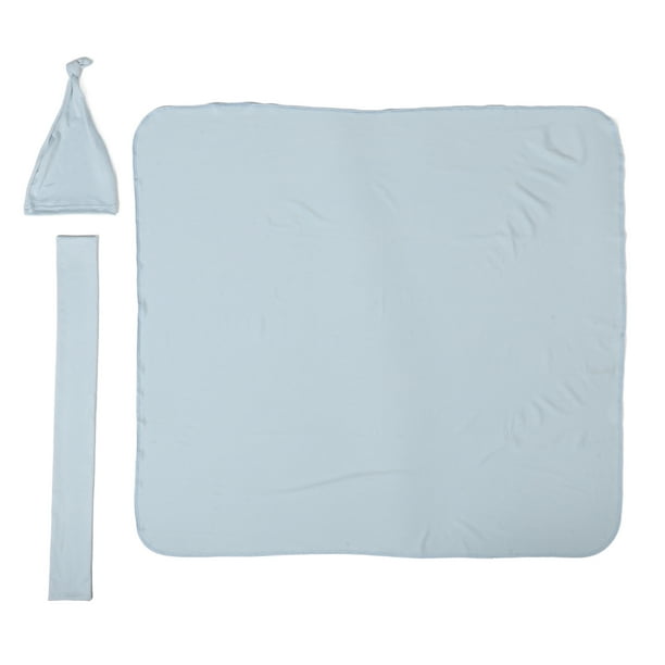 Manta envolvente para bebé con bufanda y gorro, conjunto de mantas suaves, gorros para recién nacidos, manta envolvente para el cuidado del recién nacido, gorro cálido para bebé.