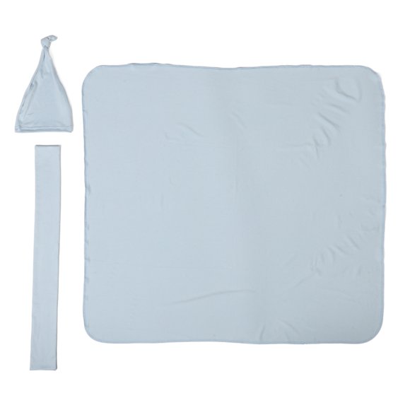 BRIGHTFUFU Manta envolvente para bebé con bufanda y gorro, conjunto de mantas suaves, gorros para recién nacidos, manta envolvente para el cuidado del recién nacido, gorro cálido para bebé.