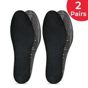 JobSite Odor Stop Insoles - Activated Charcoal Insoles - 2 pairs