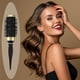 thumbnail image 2 of Cepillo redondo para el cabello Cerámica nano térmica, para secar el cabello, estilizar y rizar el cabello, para hombres y mujeres, negro, 45 mm, 2 of 8
