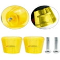 thumbnail image 2 of Xingzhi 2x Inline Skates Roller Brakes Block Non-Slip Safety Stopper Yellow, 2 of 9