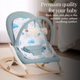 thumbnail image 4 of Dream On Me SleekSway Portable Rocker, Mint White, 4 of 16