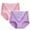 Multicolor, variant on Aofany 2 Pack Women's Brief Womens Underwear Cotton Underwear Full Soft Stretch Breathable Ladies Panties For Women