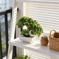 thumbnail image 4 of Roiihwy Decorative Artificial Bonsai Tree, Artificial plants Indoor with Flower, Fake Tree for Centerpiece Table Coffee Table Dining Room Office Kitchen Decorations, 4 of 6
