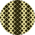 thumbnail image 1 of Ahgly Company Machine Washable Indoor Round Transitional Midnight Gray Area Rugs, 3' Round, 1 of 7