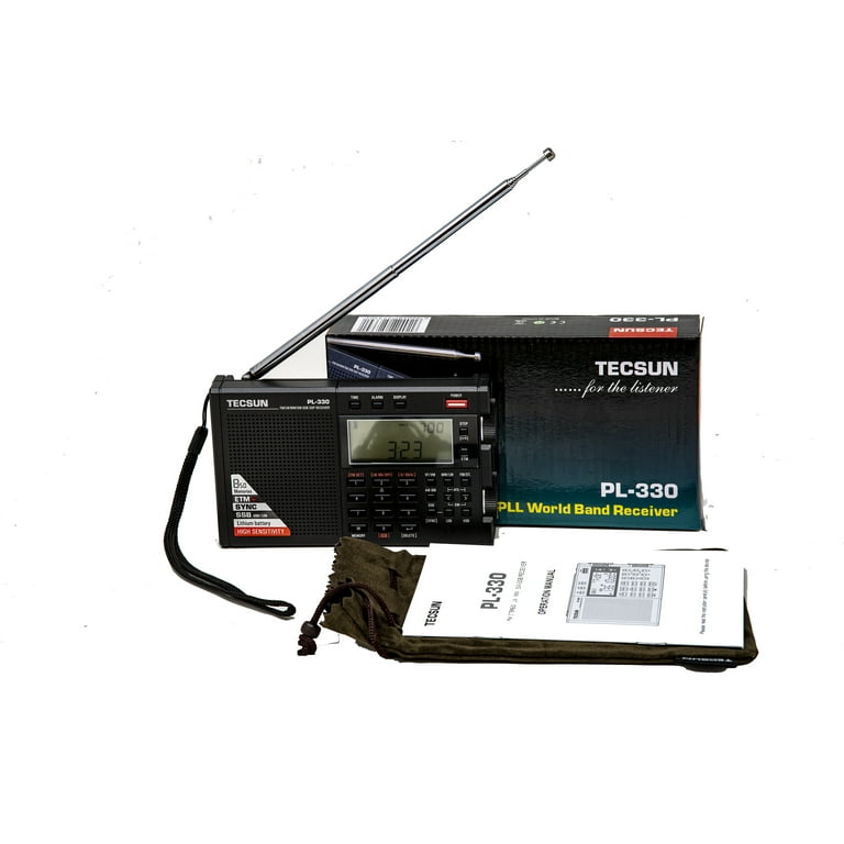 Tecsun PL330 Portable AM FM Shortwave Radio with SSB