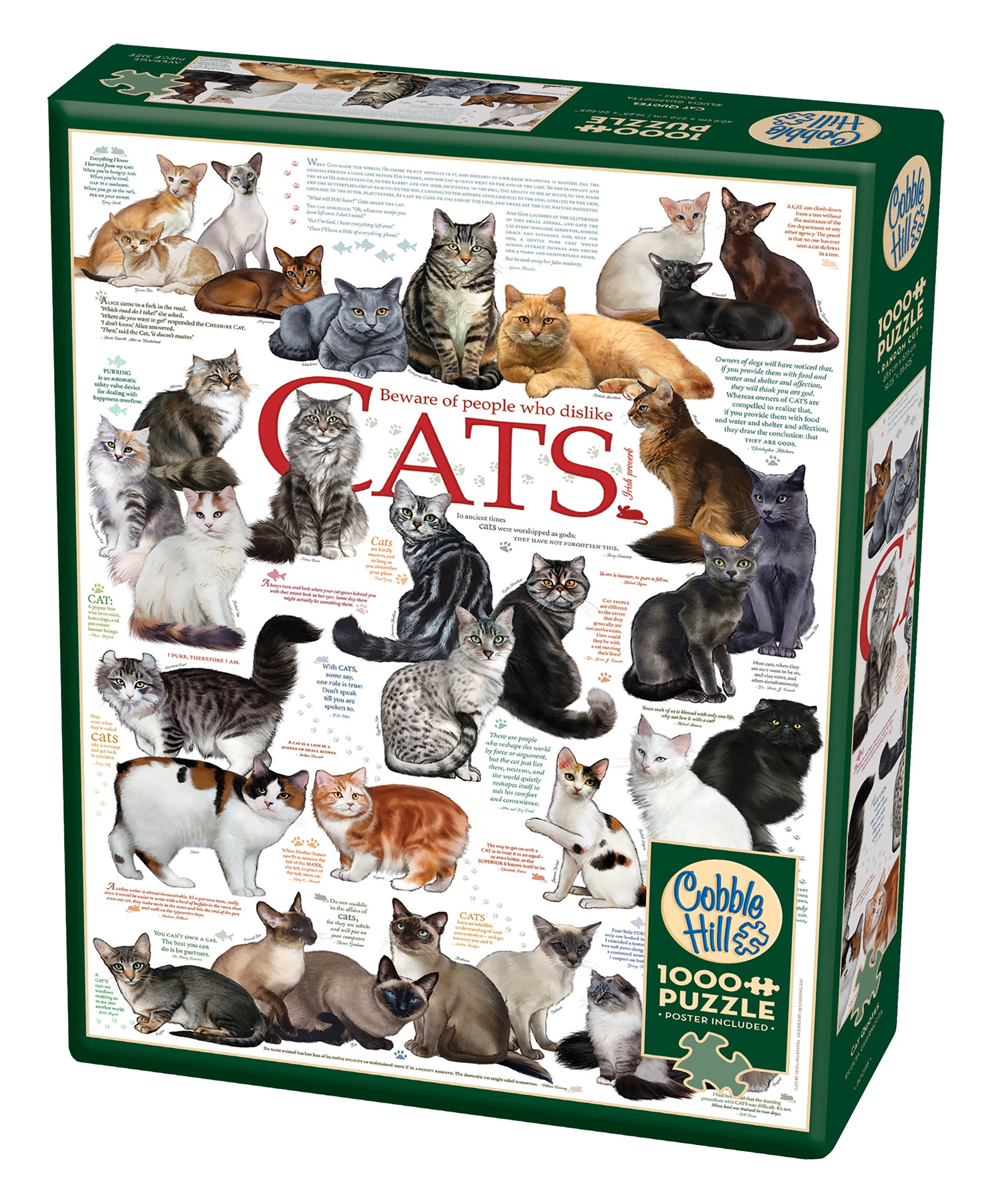 60 Best Photos Cat Lovers 1000 Piece Jigsaw Puzzle / Ultimate Cat Lovers 1000 Piece Jigsaw