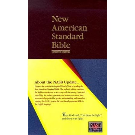 Pre-Owned New American Standard Gift & Award Bible; Burgundy Imitation Leather (Hardcover) 1885217706 9781885217707