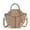Croco Taupe, variant on Nobella Women’s Crossbody Vegan Leather Functional and Trendy Handbag by Mia K. -Charcoal