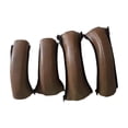 thumbnail image 3 of Reposabrazos para cochecito de bebé, funda protectora para cochecito, funda protectora con agarre, accesorios multifuncionales para cochecito de bebé Marrón Sunnimix Cubierta del manillar del cochecito, 3 of 8
