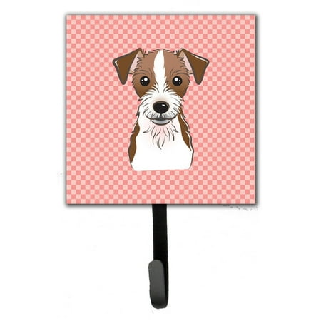 Caroline's Treasures Checkerboard Jack Russell Terrier Wall Hook