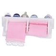 thumbnail image 3 of Toallero Para Casa De Muñecas 1:12, No Tóxico, Inofensivo, Mano De Obra Exquisita, Accesorios De Baño Para Casa De Muñecas Ecológicos Para Casa De Muñecas Para Casa De, 3 of 8