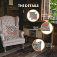 thumbnail image 3 of William Morris The Cray Pillowcase/Cushion Cover Decorative Design Fashion Home Pillow 18X18Inch, 3 of 4