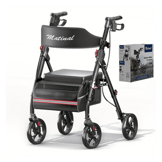 Walkersページ Nova Zoom 20-22 Rollator – Adjustable, Reliable Mobility Aid