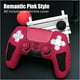 thumbnail image 3 of Funda protectora para mando PlayStation 5, funda antideslizante de silicona compatible con el mando PS5 Dual Sense con tapas para los pulgares, protectores para los joysticks y pegatina protectora, 3 of 7