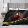 thumbnail image 4 of Illinois State University Logo Fleece Blanket, Very Soft Microfiber Flannel Blanket for Couch Warm and Cozy for All Seasons, 4 of 6