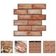thumbnail image 4 of EeaseMX 2 adhesivos de pared autoadhesivos con textura de ladrillo para decoración de paredes renovadas., 4 of 7