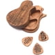 thumbnail image 1 of Accesorios de guitarra Púa de guitarra de madera Caja de púa de guitarra de madera y púas Caja de almacenamiento de púa de guitarra Una caja + tres púas Adepaton LKX-1631, 1 of 9