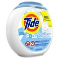 Tide PODS Free & Gentle, Liquid Laundry Detergent Pacs, 72 count