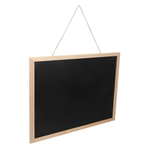 Baluue Rustic Black Chalkboard Wall Mounted with Design - Perfect Chalkboard Set for Home, Office, Classroom and Kids’ Learning