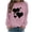 Pink, variant on Inverlee Valentine's Day Sweatshirts for Women Sweet Love Heart Graphic Sweatshirts Work Pullover Sweater Tops Crewneck Holiday Long Sleeve Tops for Women