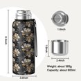 thumbnail image 7 of 20 Oz Pioneer Flower Coffee Tumbler Double Wall Insulated Stainless Steel Water Bottle | Metal Reusable Thermoses Flask with Cup Cap | Leak & Sweat Proof with Anti-Dust Lid, 7 of 7