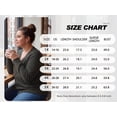 thumbnail image 6 of Cueply Plus Size Cardigan for Women Open Front Button V-Neck Long Sleeve Ribbed Wave Edges Lightweight Sweaters, 6 of 9