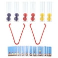 thumbnail image 3 of Clip Perles Jouet, Tri des Perles Jeu Concentration Formation Main-Œil Coordination Formation 3 Couleurs de Perles pour Maison Coloré Perles Jouet, 3 of 8