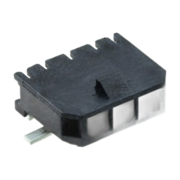 Pack of 4 0436500313 Connector Header Surface Mount, Right Angle 3 position 0.118 (3.00mm)
