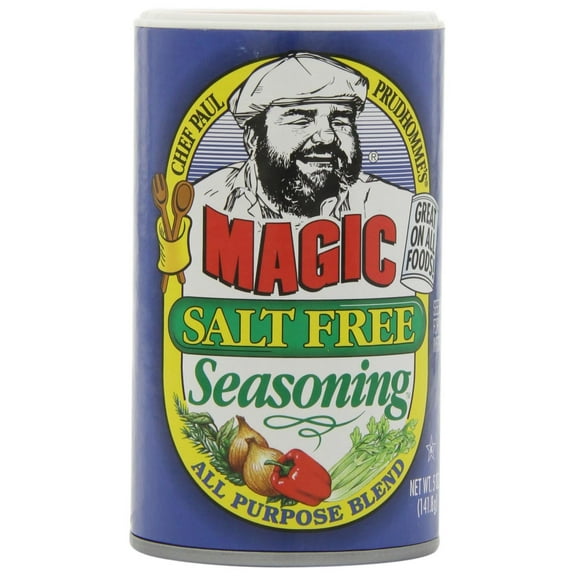 Magic Seasoning Blends Magic Salt Free Seasoning, 5-Ounce Containers (Pack of 6)