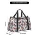 thumbnail image 3 of Easygdp Vintage Butterflies Bolsa de Gimnasio, Bolsa de Viaje Duffel, Bolsa de Fin de Semana con Compartimentos, Bolsa de Mano para Noche, 3 of 7