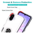 thumbnail image 5 of Rosebono Compatible With Samsung Galaxy A07 Case, Hybrid Case With Adjustable Integrated Ring Kickstand (White), 5 of 5