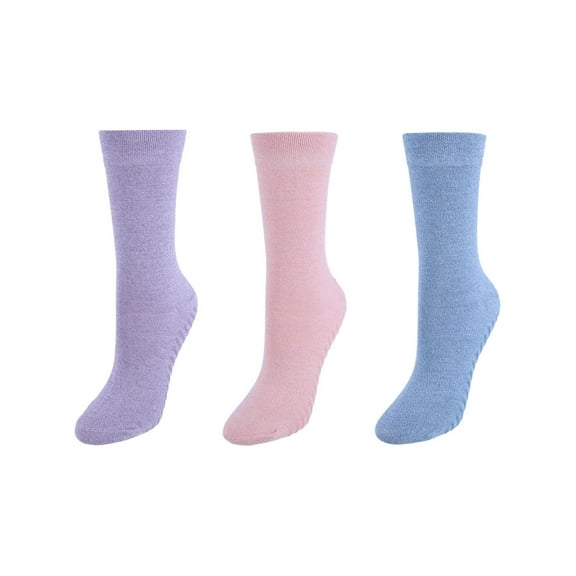 Gripjoy  Crew Socks with Grips (Pack of 3) (Women)