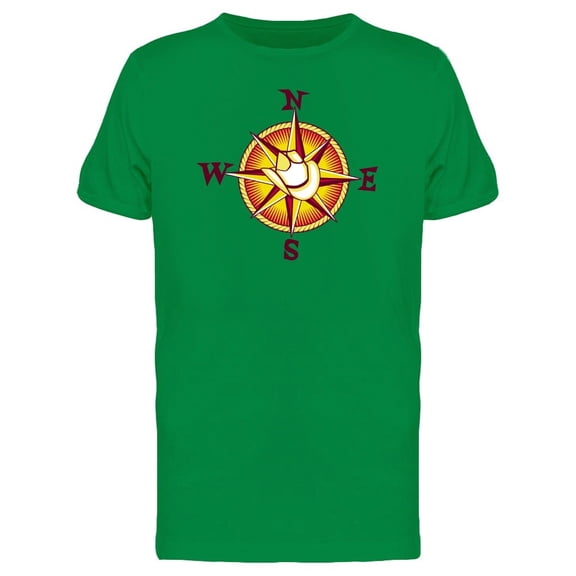 Cool Golden Cowboy Compass Tee Men's -Image by Shutterstock