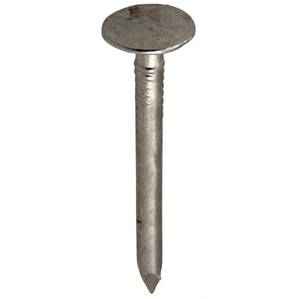 GripRite 11 gauge x 11/2 in. ElectroGalvanized Roofing Nail (5 lb