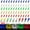 As shown, variant on Yesurprise 70pcs T5 T10 5050-SMD Light Bulbs Kit - LED Speedometer Dashboard Gauge Lamp Bulb Tail Lights Replacement Parts