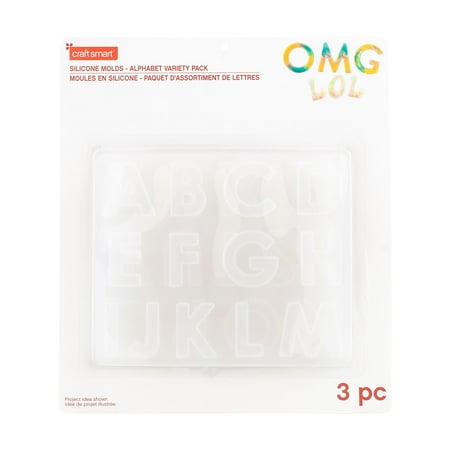 UPC: 0195158737851 | Alphabet Silicone Mold Variety Pack by Craft Smart®