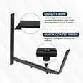 thumbnail image 3 of Adjustable Window Planter Box Brackets Universal Window Box Holder, Iron Flower Box Wall Mounting Hooks (4 PCS), 3 of 7