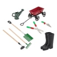 thumbnail image 2 of 1 Set Miniature Farm Tools Mini Cart Mini Watering Pot Mini House Accessories, 2 of 6