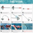thumbnail image 4 of Pool Vacuum Cleaner, Portable Handheld Reusable Filters Pool Cleaner Set  for Hot Tubs and Spa Equipment, 4 of 7