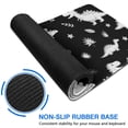thumbnail image 6 of Long Mouse Pads for Desk,Black Dinosaurs Leaves Stars Pattern Desk Mats on Top Of Desks, Desk Mouse Pad Extra Large with 3mm Non-Slip Base and Stitched Edge for Gaming,Office,Work,Home 31.5"x11.8", 6 of 6
