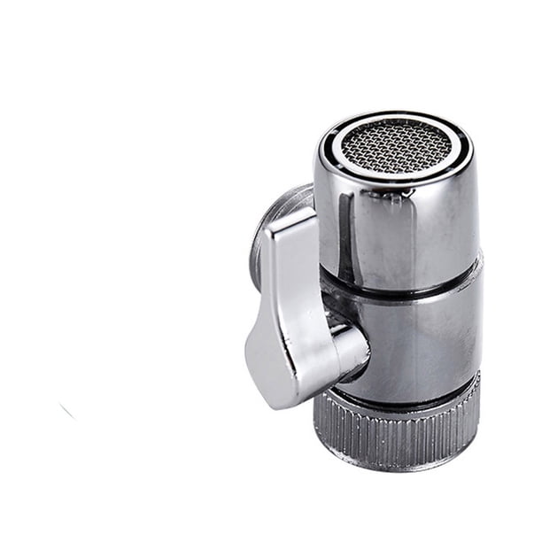 Desviador de latón para grifo de fregadero - Cuerpo metálico, fácil instalación, para rociador de manguera de fregadero de cocina