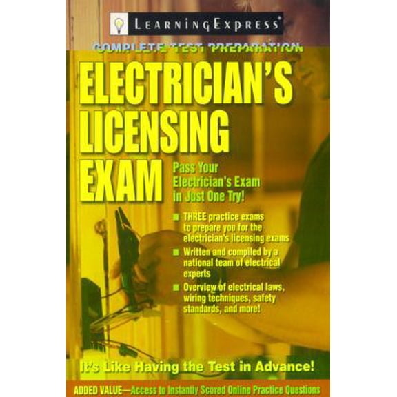 Pre-Owned Electrician's Licensing Exam (Paperback) 1576856844 9781576856840