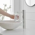 thumbnail image 2 of Automatic Sensor Touchless Vessel Sink Faucet Polished Chrome Single Hole Bathroom with Pop Up Drain, 2 of 5