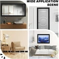 thumbnail image 4 of Self-Adhesive PE Contact Paper Wall Stickers for Shelf Liner Dresser Drawer Locker Black Coffee 2300x80x4mm, 4 of 8
