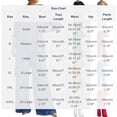 thumbnail image 3 of Homenesgenics Womens Pajama Sets Solid V-Neck Long Sleeve Split Top And Pants Set Womens Clothes under $8, 3 of 8